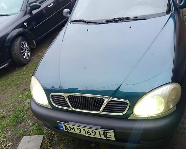 Зеленый Дэу Сенс, объемом двигателя 1.3 л и пробегом 250 тыс. км за 1400 $, фото 1 на Automoto.ua