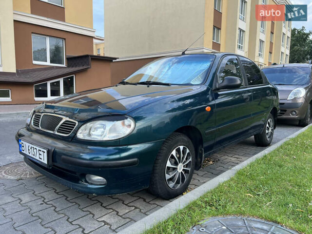 Зеленый Дэу Сенс, объемом двигателя 1.3 л и пробегом 106 тыс. км за 2500 $, фото 1 на Automoto.ua