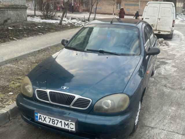 Зеленый Дэу Сенс, объемом двигателя 1.3 л и пробегом 270 тыс. км за 1500 $, фото 1 на Automoto.ua