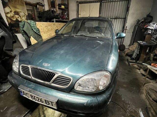 Зелений Деу Сенс, об'ємом двигуна 1.3 л та пробігом 200 тис. км за 1250 $, фото 1 на Automoto.ua