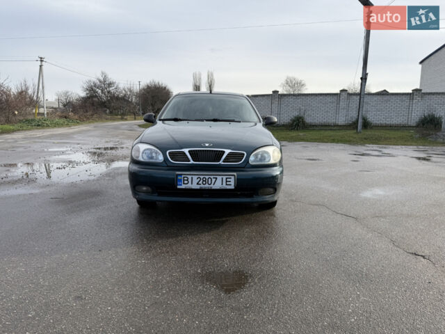 Зеленый Дэу Сенс, объемом двигателя 1.3 л и пробегом 124 тыс. км за 1450 $, фото 1 на Automoto.ua