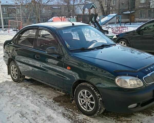 Зеленый Дэу Сенс, объемом двигателя 1.3 л и пробегом 150 тыс. км за 1900 $, фото 1 на Automoto.ua
