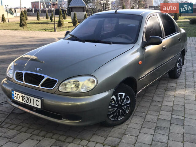 Зеленый Дэу Сенс, объемом двигателя 1.3 л и пробегом 212 тыс. км за 2150 $, фото 1 на Automoto.ua