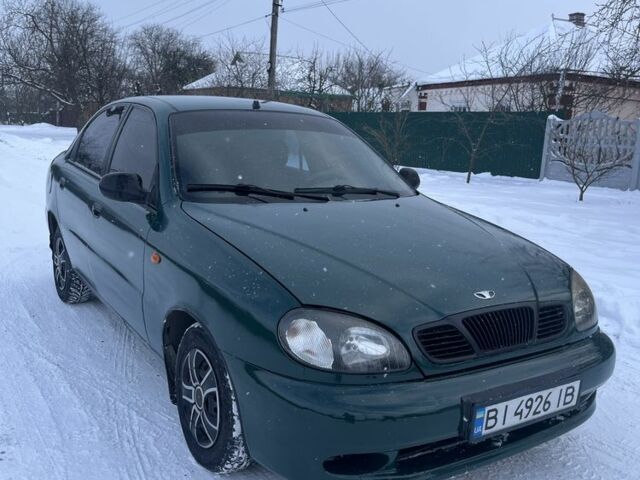 Зеленый Дэу Сенс, объемом двигателя 1.5 л и пробегом 215 тыс. км за 2400 $, фото 1 на Automoto.ua