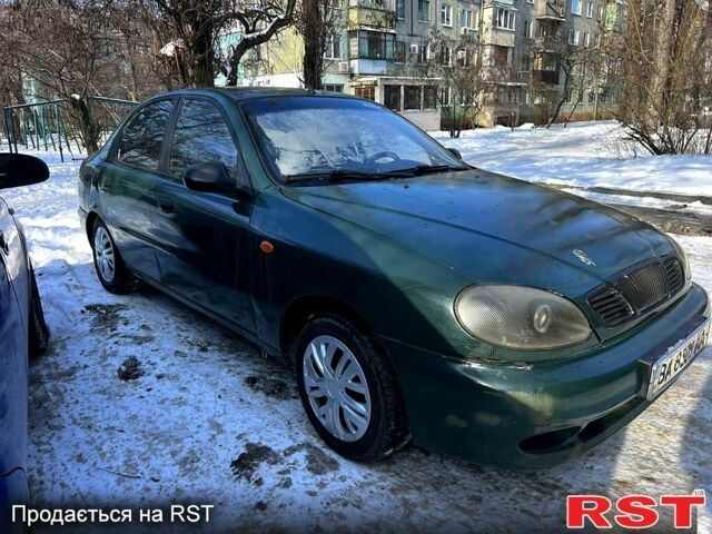 Зелений Деу Сенс, об'ємом двигуна 1.3 л та пробігом 226 тис. км за 1000 $, фото 1 на Automoto.ua