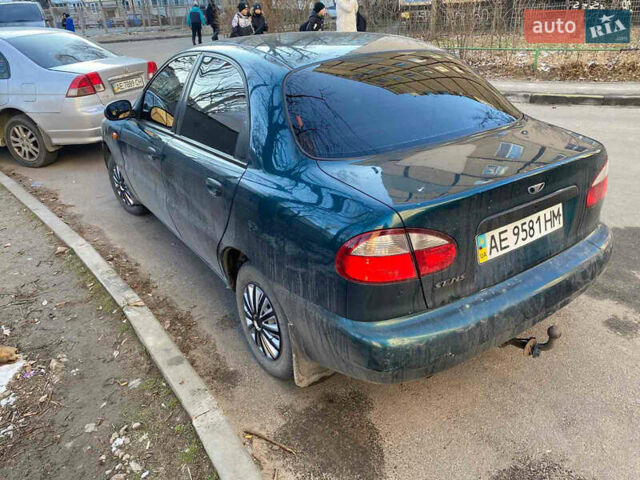 Зеленый Дэу Сенс, объемом двигателя 1.3 л и пробегом 191 тыс. км за 2000 $, фото 1 на Automoto.ua