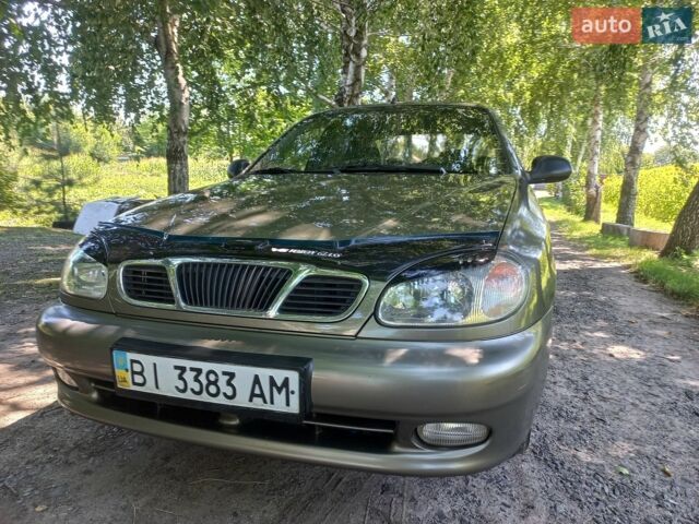 Зеленый Дэу Сенс, объемом двигателя 1.3 л и пробегом 250 тыс. км за 1950 $, фото 1 на Automoto.ua
