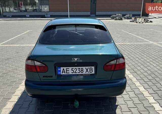 Зеленый Дэу Сенс, объемом двигателя 1.3 л и пробегом 162 тыс. км за 2000 $, фото 1 на Automoto.ua