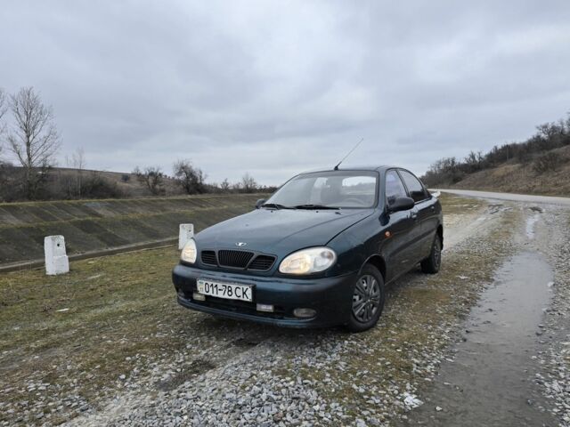 Зеленый Дэу Сенс, объемом двигателя 1.3 л и пробегом 169 тыс. км за 950 $, фото 1 на Automoto.ua