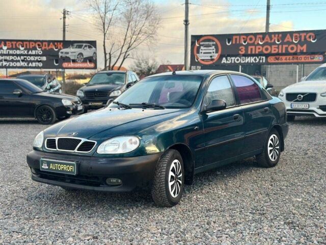 Зеленый Дэу Сенс, объемом двигателя 1.5 л и пробегом 330 тыс. км за 1700 $, фото 1 на Automoto.ua