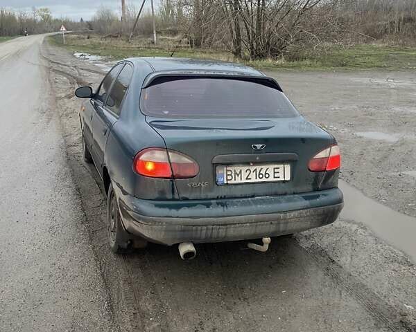 Зеленый Дэу Сенс, объемом двигателя 1.3 л и пробегом 200 тыс. км за 2000 $, фото 1 на Automoto.ua