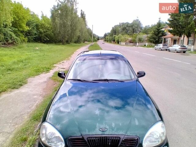 Зеленый Дэу Сенс, объемом двигателя 1.3 л и пробегом 344 тыс. км за 2500 $, фото 1 на Automoto.ua