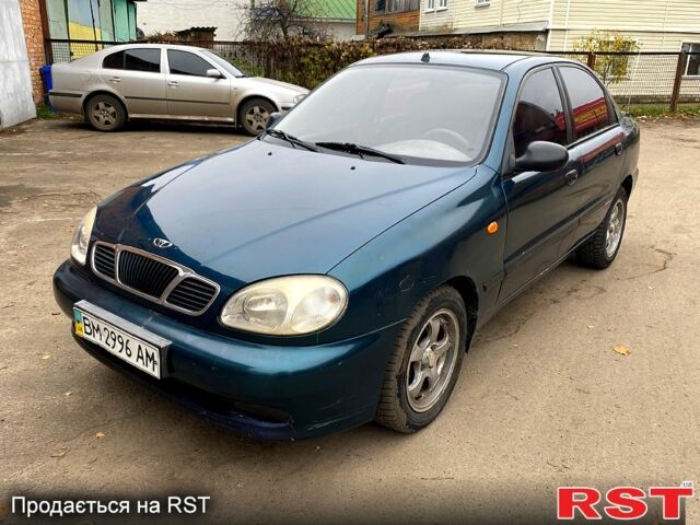 Зелений Деу Сенс, об'ємом двигуна 1.3 л та пробігом 224 тис. км за 1500 $, фото 1 на Automoto.ua