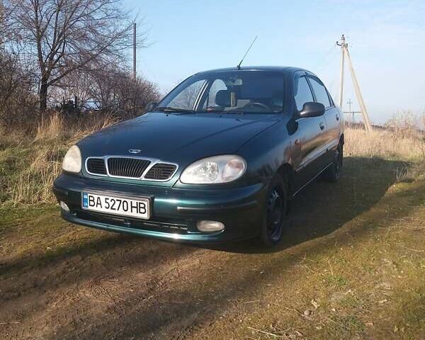 Зеленый Дэу Сенс, объемом двигателя 1.3 л и пробегом 165 тыс. км за 2600 $, фото 1 на Automoto.ua