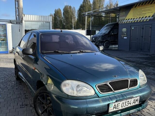 Зеленый Дэу Сенс, объемом двигателя 1.3 л и пробегом 385 тыс. км за 1250 $, фото 1 на Automoto.ua