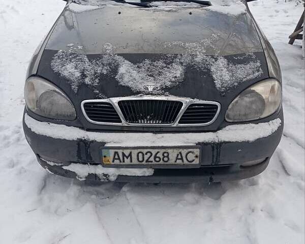 Зеленый Дэу Сенс, объемом двигателя 1.3 л и пробегом 164 тыс. км за 1400 $, фото 1 на Automoto.ua