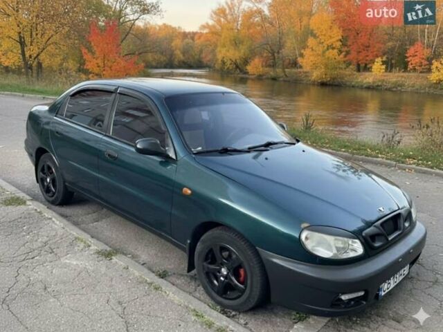 Зелений Деу Сенс, об'ємом двигуна 1.3 л та пробігом 200 тис. км за 2350 $, фото 1 на Automoto.ua