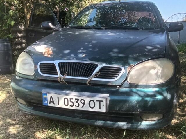 Зеленый Дэу Сенс, объемом двигателя 1.5 л и пробегом 300 тыс. км за 762 $, фото 1 на Automoto.ua