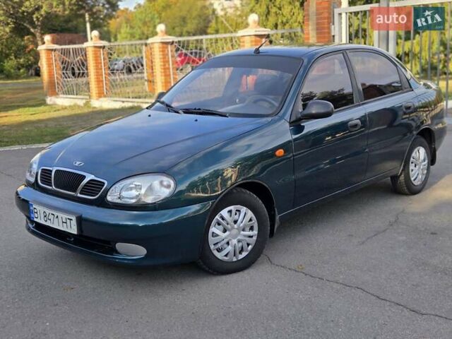 Зеленый Дэу Сенс, объемом двигателя 1.3 л и пробегом 135 тыс. км за 2650 $, фото 1 на Automoto.ua