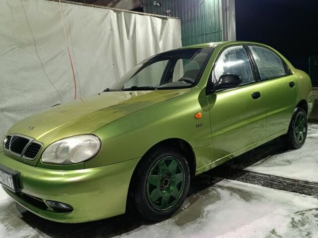 Зелений Деу Сенс, об'ємом двигуна 2 л та пробігом 218 тис. км за 1450 $, фото 1 на Automoto.ua