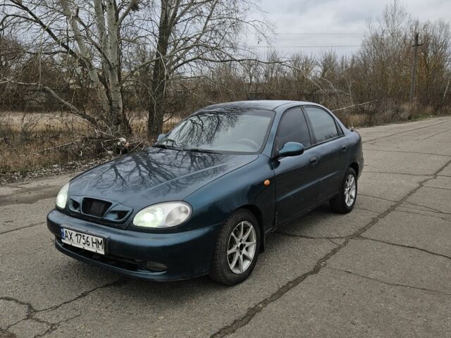 Зеленый Дэу Сенс, объемом двигателя 1.6 л и пробегом 294 тыс. км за 1200 $, фото 1 на Automoto.ua