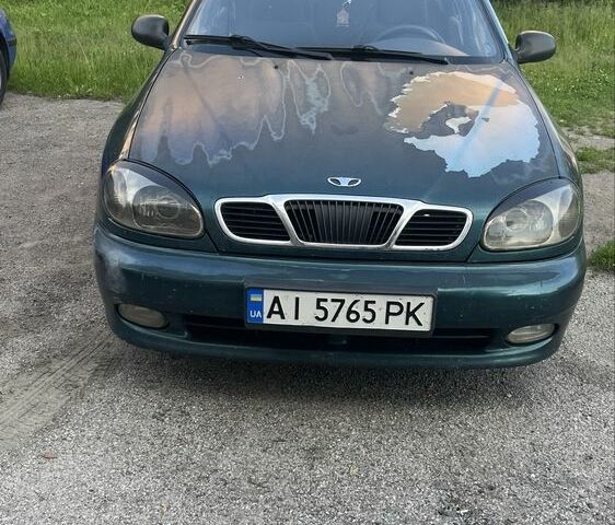 Зелений Деу Сенс, об'ємом двигуна 1.3 л та пробігом 200 тис. км за 1200 $, фото 1 на Automoto.ua