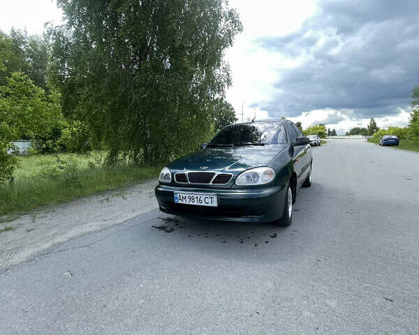 Зелений Деу Сенс, об'ємом двигуна 1.3 л та пробігом 220 тис. км за 1400 $, фото 1 на Automoto.ua