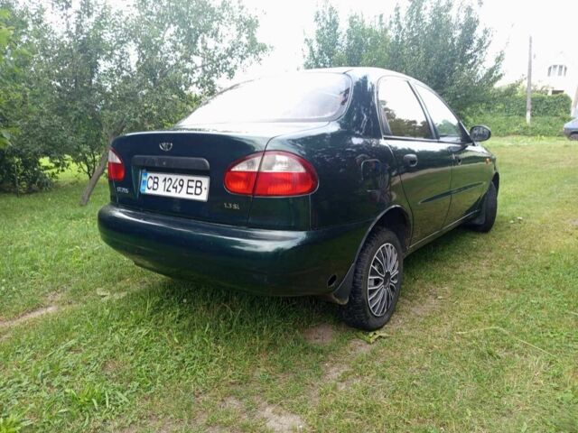 Зелений Деу Сенс, об'ємом двигуна 1.3 л та пробігом 204 тис. км за 1000 $, фото 1 на Automoto.ua