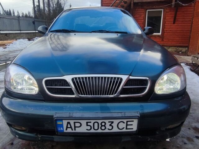 Зеленый Дэу Сенс, объемом двигателя 1.5 л и пробегом 190 тыс. км за 1150 $, фото 1 на Automoto.ua