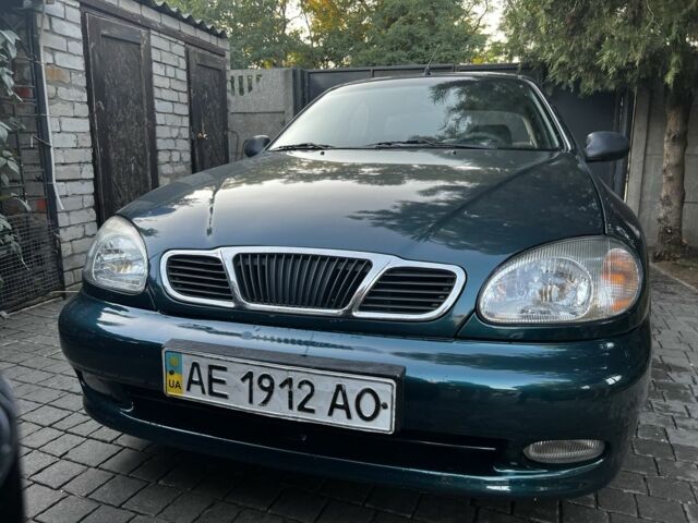 Зелений Деу Сенс, об'ємом двигуна 1.3 л та пробігом 200 тис. км за 2000 $, фото 1 на Automoto.ua