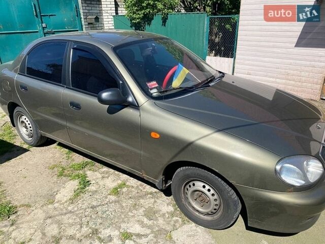 Зеленый Дэу Сенс, объемом двигателя 1.3 л и пробегом 195 тыс. км за 1600 $, фото 1 на Automoto.ua