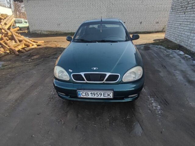 Зелений Деу Сенс, об'ємом двигуна 1.3 л та пробігом 230 тис. км за 1500 $, фото 1 на Automoto.ua