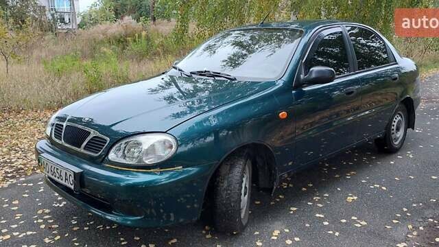 Зеленый Дэу Сенс, объемом двигателя 1.3 л и пробегом 139 тыс. км за 2300 $, фото 1 на Automoto.ua