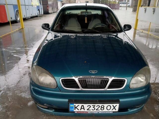 Зеленый Дэу Сенс, объемом двигателя 1.5 л и пробегом 260 тыс. км за 1350 $, фото 1 на Automoto.ua