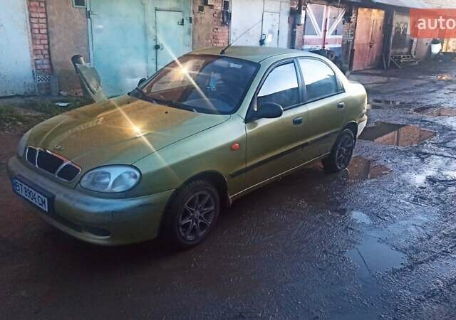 Зеленый Дэу Сенс, объемом двигателя 1.3 л и пробегом 187 тыс. км за 1350 $, фото 1 на Automoto.ua