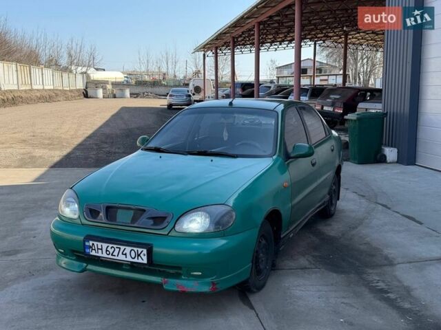 Зеленый Дэу Сенс, объемом двигателя 1.3 л и пробегом 155 тыс. км за 1250 $, фото 1 на Automoto.ua