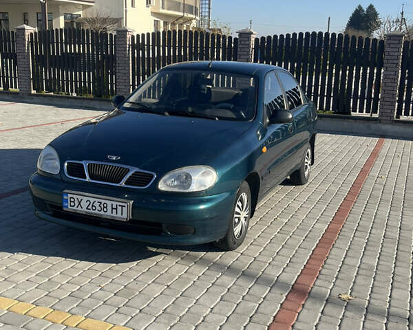 Зеленый Дэу Сенс, объемом двигателя 1.3 л и пробегом 164 тыс. км за 2100 $, фото 1 на Automoto.ua