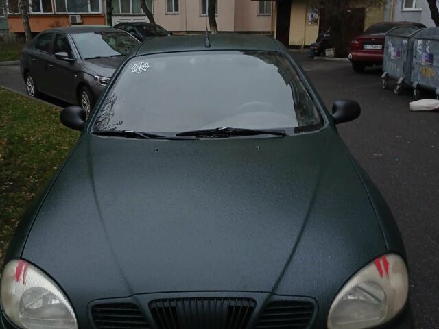 Зеленый Дэу Сенс, объемом двигателя 1.6 л и пробегом 159 тыс. км за 1450 $, фото 1 на Automoto.ua