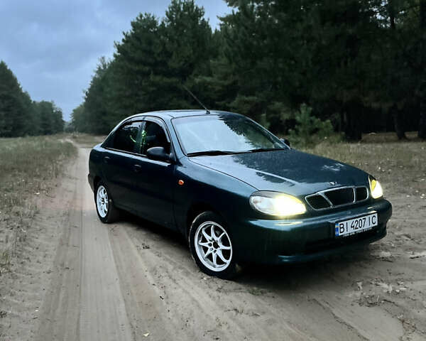 Зелений Деу Сенс, об'ємом двигуна 1.3 л та пробігом 301 тис. км за 1750 $, фото 1 на Automoto.ua