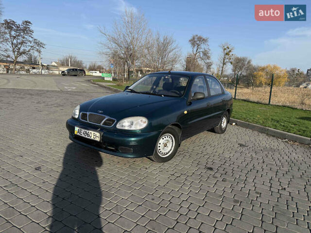 Зелений Деу Сенс, об'ємом двигуна 1.3 л та пробігом 164 тис. км за 1950 $, фото 1 на Automoto.ua