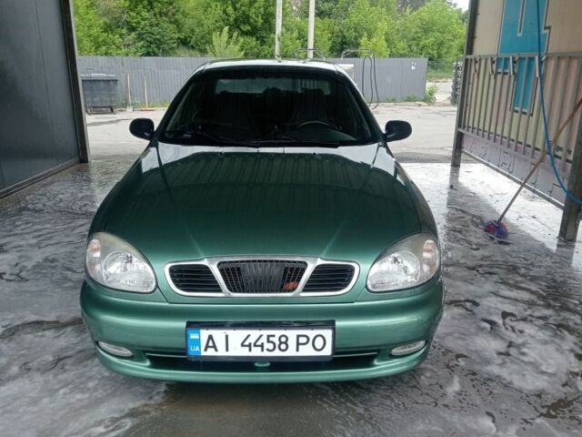 Зелений Деу Сенс, об'ємом двигуна 1.5 л та пробігом 164 тис. км за 3000 $, фото 1 на Automoto.ua