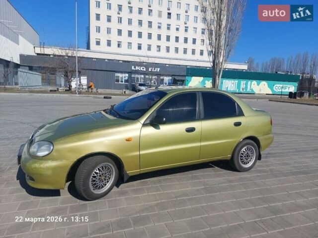 Зелений Деу Сенс, об'ємом двигуна 1.3 л та пробігом 180 тис. км за 1600 $, фото 1 на Automoto.ua