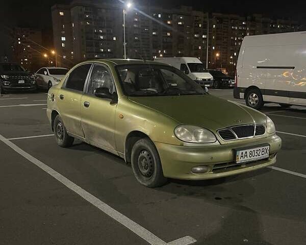 Зеленый Дэу Сенс, объемом двигателя 1.3 л и пробегом 193 тыс. км за 750 $, фото 1 на Automoto.ua