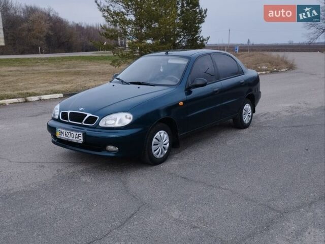 Зеленый Дэу Сенс, объемом двигателя 1.3 л и пробегом 78 тыс. км за 2250 $, фото 1 на Automoto.ua