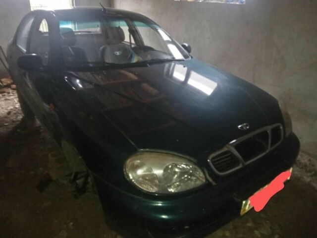 Зеленый Дэу Сенс, объемом двигателя 1.3 л и пробегом 200 тыс. км за 1000 $, фото 1 на Automoto.ua