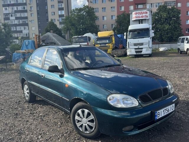 Зеленый Дэу Сенс, объемом двигателя 1.5 л и пробегом 160 тыс. км за 2850 $, фото 1 на Automoto.ua