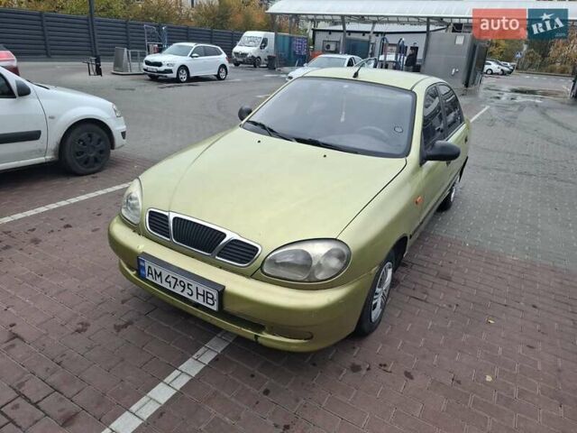 Зелений Деу Сенс, об'ємом двигуна 1.3 л та пробігом 200 тис. км за 1450 $, фото 1 на Automoto.ua