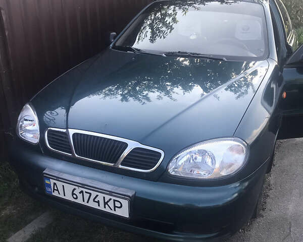 Зеленый Дэу Сенс, объемом двигателя 1.5 л и пробегом 232 тыс. км за 2700 $, фото 1 на Automoto.ua