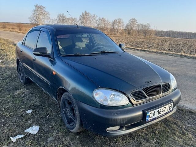 Зелений Деу Сенс, об'ємом двигуна 1.5 л та пробігом 250 тис. км за 1500 $, фото 1 на Automoto.ua