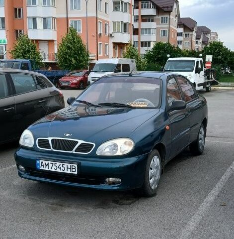 Зеленый Дэу Сенс, объемом двигателя 1.5 л и пробегом 270 тыс. км за 1450 $, фото 1 на Automoto.ua